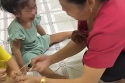 Giáo viên Trường Mầm non Lá Xanh khai gì về hành vi bắn dây thun vào chân 2 trẻ nhỏ?