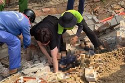 Lâm Đồng: Đào đường làm sập tường khu nghỉ dưỡng Mũi Né, hai người thương vong