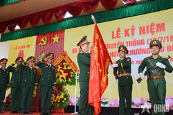 Lữ đoàn 98 (Binh đoàn 12) đón nhận Huân chương Lao động hạng Ba