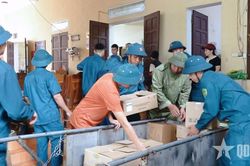 Thanh H&oacute;a: Kịp thời sơ t&aacute;n d&acirc;n khỏi khu vực sạt lở