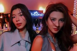 Netizen 'luỵ tim' với loạt khoảnh khắc Kim Tuyến và Đồng Ánh Quỳnh tình tứ không rời nhau