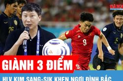 HLV Kim Sang-sik hài lòng với màn trình diễn của Đình Bắc