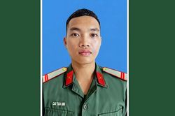 Một chiến sĩ Qu&acirc;n khu 3 hy sinh khi cứu đồng đội trong t&igrave;nh huống nguy hiểm