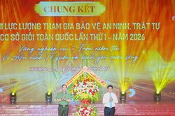 3 thành phố lớn đạt giải A Hội thi lực lượng tham gia bảo vệ ANTT toàn quốc
