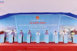 Khởi công Dự án đầu tư xây dựng Trường Đại học Kiểm sát - Cơ sở chính tại Hà Nội