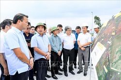 Bí thư Thành ủy Hà Nội thúc tiến độ hai dự án giao thông trọng điểm phía Nam Thủ đô
