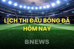 Lịch thi đấu bóng đá hôm nay ngày 8/8/2026