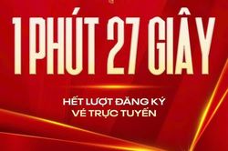 Hơn 5,7 triệu lượt y&ecirc;u cầu, v&eacute; chương tr&igrave;nh &ldquo;Tổ quốc trong tim&rdquo; 2026 hết chỉ sau 1 ph&uacute;t 27 gi&acirc;y