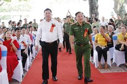 Bắc Ninh: Thượng tướng Nguyễn Văn Long dự Ngày hội toàn dân bảo vệ an ninh Tổ quốc tại phường Đa Mai