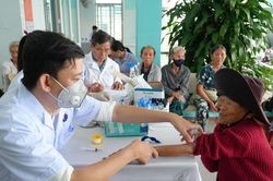 Xã Thăng Phú triển khai khám sức khỏe miễn phí cho người dân