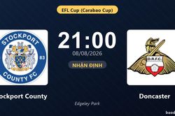 Nhận định Stockport County vs Doncaster: đội h&igrave;nh dự kiến