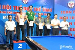 Nguyễn Quang Phi gi&agrave;nh huy chương v&agrave;ng Giải Billiards Đại hội Thể dục thể thao th&agrave;nh phố Đồng Nai lần thứ I năm 2026