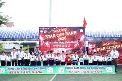 Phường Cam Ranh tổ chức Ng&agrave;y hội Star Cam Ranh - &ldquo;Thắp s&aacute;ng ước mơ đến trường&rdquo; v&agrave; Giải b&oacute;ng đ&aacute; c&aacute;c lứa tuổi năm 2026