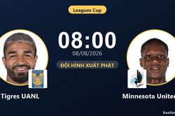 TRỰC TIẾPTrực tiếp Tigres UANL vs Minnesota United FC: Trận đấu đang diễn ra