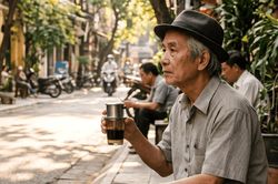 Cà phê cóc mỗi sáng
