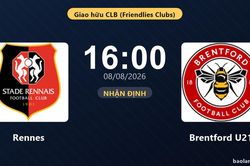 Nhận định Rennes vs Brentford U21: đội hình dự kiến