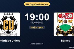 Nhận định Cambridge United vs Barnet: đội hình dự kiến