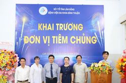 Bệnh viện Đa khoa Bình Thuận đưa Đơn vị Tiêm chủng vào hoạt động