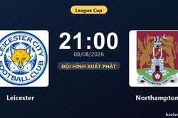 TRỰC TIẾPTrực tiếp Leicester vs Northampton: Trận đấu đang diễn ra