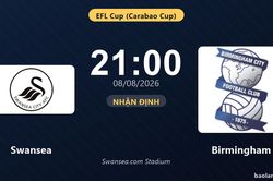 Nhận định Swansea vs Birmingham: đội hình dự kiến