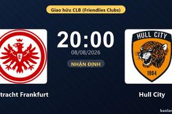 Nhận định Eintracht Frankfurt vs Hull City: đội h&igrave;nh dự kiến