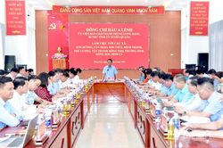 Bí thư Tỉnh ủy Hầu A Lềnh làm việc với 10 xã khu vực phía Nam của tỉnhBí thư Tỉnh ủy Hầu A Lềnh làm việc với 10 xã khu vực phía Nam của tỉnh