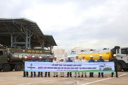 BSR xuất bán lô nhiên liệu Diesel sinh học B5 đầu tiên từ Nhà máy Lọc dầu Dung Quất