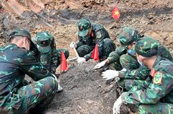 TP. Hồ Chí Minh: Quy tập 18 bộ hài cốt liệt sĩ tại Công viên Lê Thị Riêng