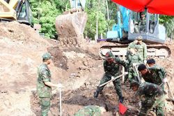Quy tập được thêm nhiều hài cốt liệt sĩ tại Công viên Lê Thị Riêng