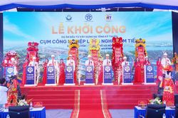 Xã Phú Xuyên khởi công cụm công nghiệp làng nghề quy mô 26,8 ha