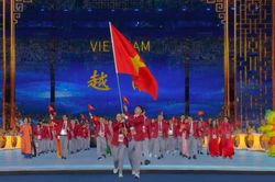 Gần 500 thành viên đoàn thể thao Việt Nam dự ASIAD 20