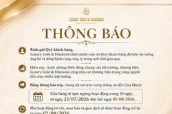 Nh&agrave; t&agrave;i trợ vương miện Luxury Gold & Diamond ngừng hoạt động, lộ diện chuỗi doanh nghiệp đ&oacute;ng băng