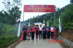 UNDP hỗ trợ người d&acirc;n Cao Bằng khắc phục hậu quả thi&ecirc;n tai tại x&atilde; Huy Gi&aacute;p, Kh&aacute;nh Xu&acirc;n