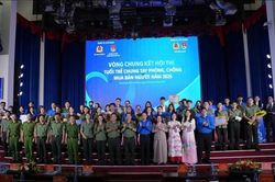 Sôi nổi Hội thi 'Tuổi trẻ chung tay phòng, chống mua bán người'