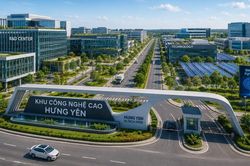 Thành lập Khu Công nghệ cao tỉnh Hưng Yên rộng 496,1 ha