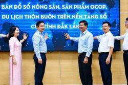 Đắk Lắk công bố bản đồ số nông sản, OCOP du lịch thôn buôn, kết nối truy xuất nguồn gốc