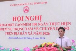 X&atilde; B&igrave;nh Minh triển khai đợt cao điểm 100 ng&agrave;y chuyển đổi số