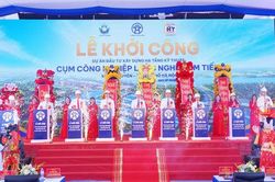 Khởi công xây dựng Cụm công nghiệp làng nghề quy mô 26,8 ha tại xã Phú Xuyên