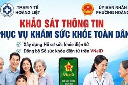 Điểm s&aacute;ng y tế dự ph&ograve;ng tại phường Ho&agrave;ng Liệt