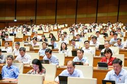 Hôm nay, Quốc hội thảo luận ở hội trường về dự án Luật sửa đổi, bổ sung một số điều của Luật Xuất bản