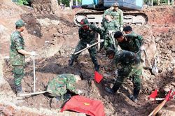 TP.HCM: Thêm 18 bộ hài cốt liệt sĩ được phát hiện tại Công viên Lê Thị Riêng