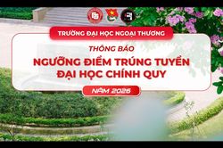 ĐIỂM CHUẨN TRƯỜNG ĐẠI HỌC NGOẠI THƯƠNG 2026
