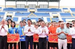 Khai mạc Giải vô địch Điền kinh quốc gia tại Cà Mau