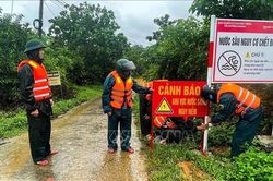 Quảng Trị: Mưa lớn g&acirc;y ngập cục bộ, tiềm ẩn nguy cơ lũ qu&eacute;t, sạt lở đất