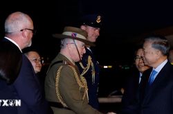 Tổng Bí thư, Chủ tịch nước Tô Lâm bắt đầu thăm cấp Nhà nước Australia