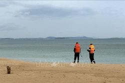 Mở rộng tìm kiếm hai nạn nhân còn mất tích sau vụ sóng cuốn tại Mũi Nghê