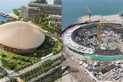 Trung tâm Hội nghị APEC lộ diện dáng hình