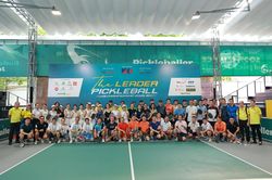 M&atilde;n nh&atilde;n, kịch t&iacute;nh với những m&agrave;n tranh t&agrave;i tại TheLEADER Pickleball Championship 2026