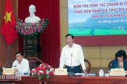 An Giang khẩn trương chuẩn bị thẩm định di sản Óc Eo - Ba Thê