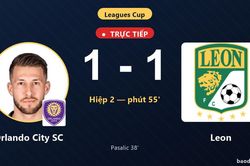 TRỰC TIẾPTrực tiếp Orlando City SC vs Leon: Leon gỡ h&ograve;a 1-1